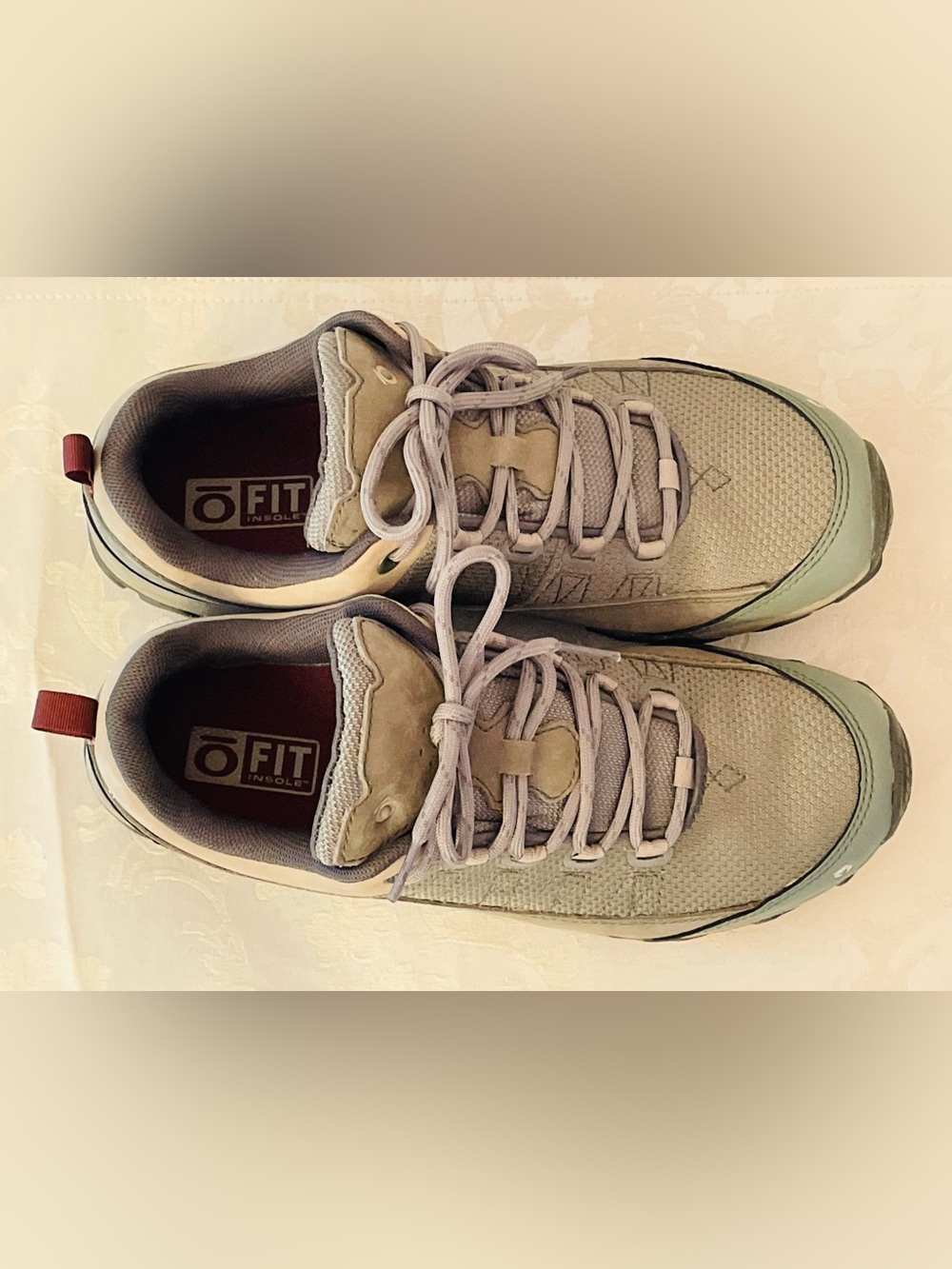 Oboz Ousel B Dry Waterproof Hiking Shoes Gray Blue Womens 10M- EUC - Picture 7 of 10